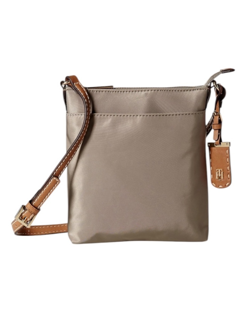 NWT Tommy Hilfiger Women's Julia Small Crossbody Bag Khaki Travel Shopping